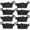 thumbnail image 3 of Niche Jeu de Plaquettes de Frein Arrière pour Yamaha YZ426F Semi-Métalliques Moto, Lot de 4 519-KPA2369D, 3 of 5