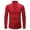Red, variant on EYWGYA Men's Long Sleeve Shirts,Mens Dress Shirts,Men's Shirts Color Lapel Shirt Business Casual Lightweight Soft Fabric Commute Tops