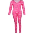 thumbnail image 1 of Womens One Piece Sleepwear Cartoons Print Pajamas Jumpsuit Rompers, 1 of 4