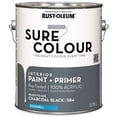 thumbnail image 4 of Rust-Oleum Sure Colour™ Paint + Primer, Interior Eggshell, Charcoal Black 3.78 L, 4 of 6