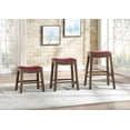 thumbnail image 3 of Topline Home Furnishings 2Tabouret à hauteur pub en similcuir, 3 of 5