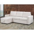 thumbnail image 1 of Sofa modulaire avec canapé-lit et chaise de rangement, beige, 1 of 6