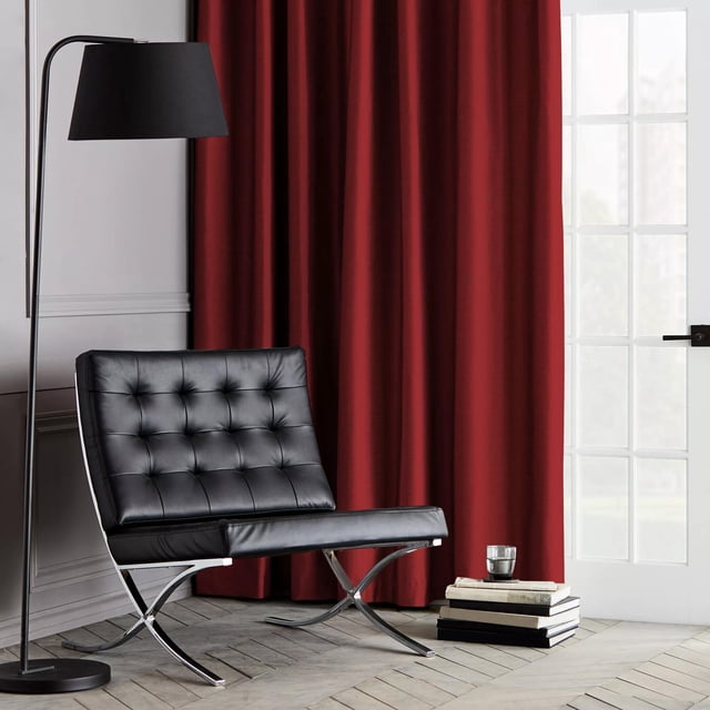 Bouclair Rideau Occultant Red Pegaze 52x96 Po (132x244 cm)