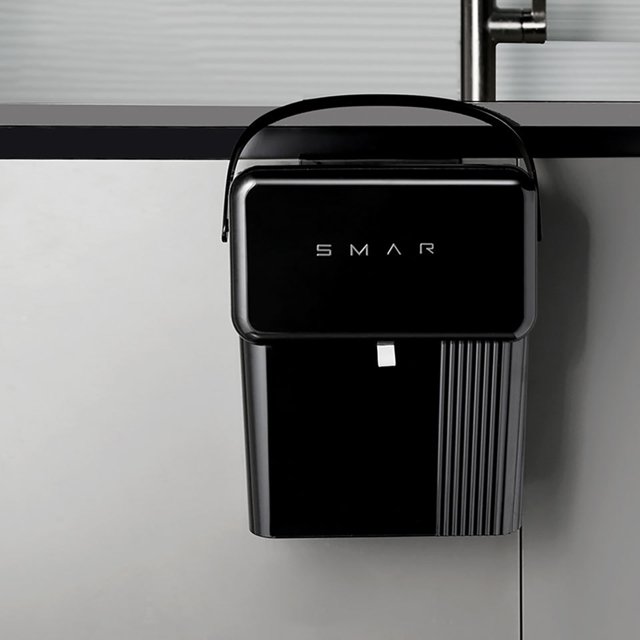Compost For Counter Top Or Under Hanging Small Kitchen Trash Can With Lid Wall Mounted Waste Basket Garbage Can For Bathroom