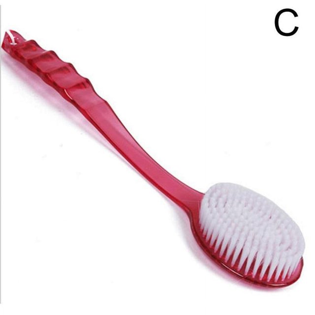 Brosse de Bain Dos Corps Éponge de Douche Brosses à Récurer avec Poignées Récurer la Peau T0D9