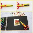 thumbnail image 4 of 6 Colorful Decorative Paper Edge Scissor Set, Scrapbooking Scissors Art Creative Crafts Scissors Wave Edge Cutters Great for Teachers, Crafts, Kids Design, 4 of 7