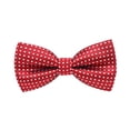 thumbnail image 1 of relayinert Kids Party Wedding Bow Tie Wide Applications Adjustable Clips Reusable And Easy To Clean Red, 1 of 6