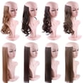 thumbnail image 4 of Invisible Wire in Hair Extensions Hairpieces Synthetic hair, 4 of 5