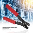 thumbnail image 2 of Cable Crimper, High Carbon Steel Crimping , Durable For Home Various Cable, 2 of 8