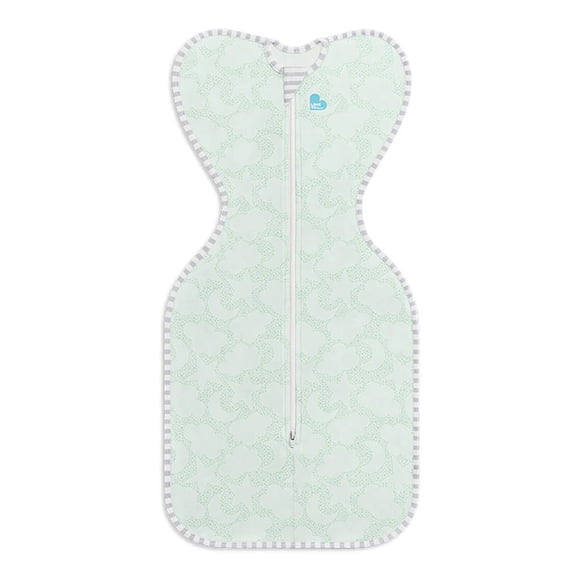 Love To Dream Swaddle UP Organic 1.0 TOG - Celestial Dot Mint (Medium 13-19 lbs)