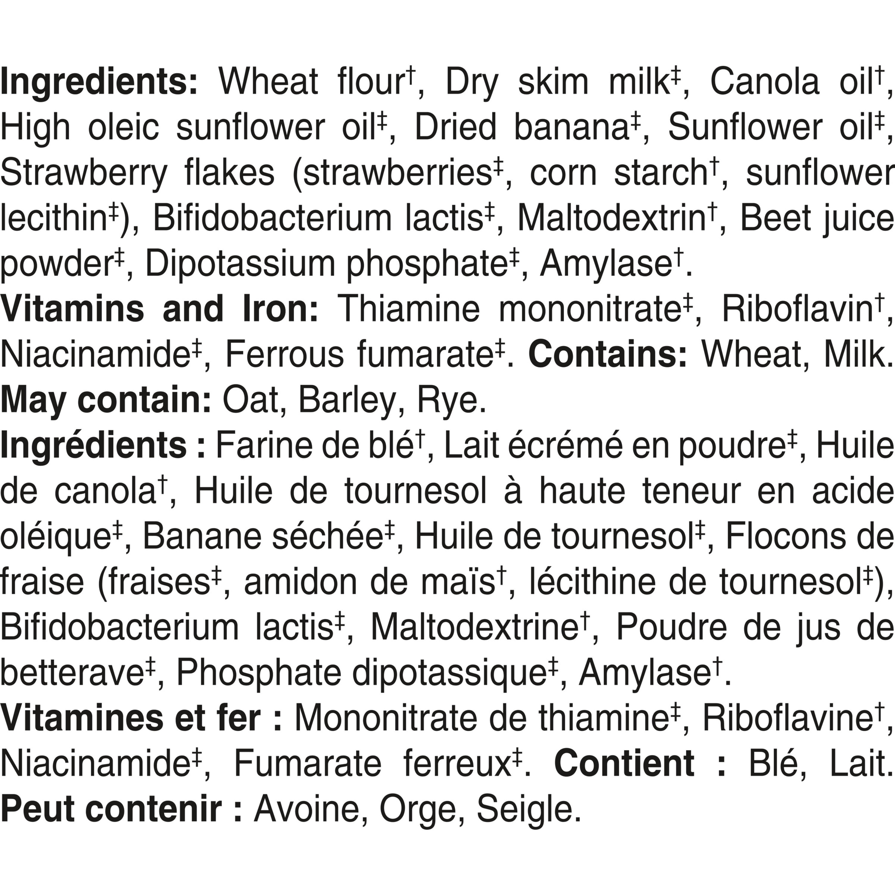 GERBER Céréales Pour Bébés Étape 2 Blé Avec Banane Et Fraise