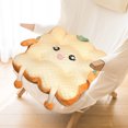 thumbnail image 4 of LSLJS Coussin de Siège Coussin de Siège pour Étudiant Coussin de Sol pour Chambre Coussin de Hanche pour Fenêtre Compagnon de Sofa Coussin de Siège pour la Maison Bureau Voiture Absorption Rembourrage Respirant, 4 of 4