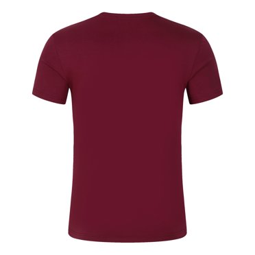 HWRETIE Men's Summer T-Shirt Mercerized Cotton Short Sleeve Crew Neck Casual Shirt Lightweight Breathable Tops