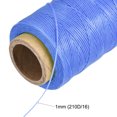 thumbnail image 4 of Unique Bargains 186 Yards 210D/1mm Leather Sewing Thread Polyester Waxed Cord, Sapphire Blue, 4 of 5