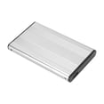 thumbnail image 1 of HDD Enclosure 2.5in 2TB Capacity 480Mbps Transfer Rate Aluminum Alloy With USB2.0 Transmission, Mobile Hard Disk Box High Speed HDD Case External Storage, For , Vista, 1 of 8