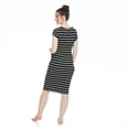 thumbnail image 3 of Paisley Sky Maternity Side Ruched Dress, 3 of 6