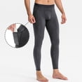 thumbnail image 2 of KIHOUT Compression Pants Men Running Tights Leggings Athletic Workout Gym Basketball Training Base Pants, 2 of 6