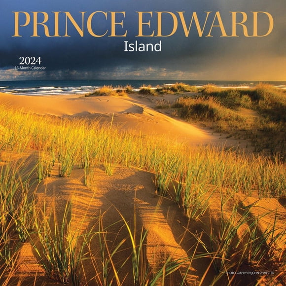 Wyman Publishing Prince Edward Island 2024 12x24 Inch Square Wall Calendar, 9781525611629