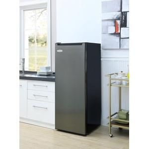Marathon Black Steel Upright Freezer