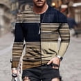 thumbnail image 1 of Meichang T-Shirt à Manches Longues pour Homme Coupe Ajustée, T-Shirts Graphiques pour Homme Décontractés à Imprimé Graffiti 3D, T-Shirts Mode à Col Rond Grande Taille à Manches Longues pour Homme, 1 of 5