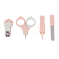 thumbnail image 4 of Newborn Nail Kit, Safe Practical Baby Manicure Kit Cute Refine  For Indoor For Kids Pink, 4 of 8