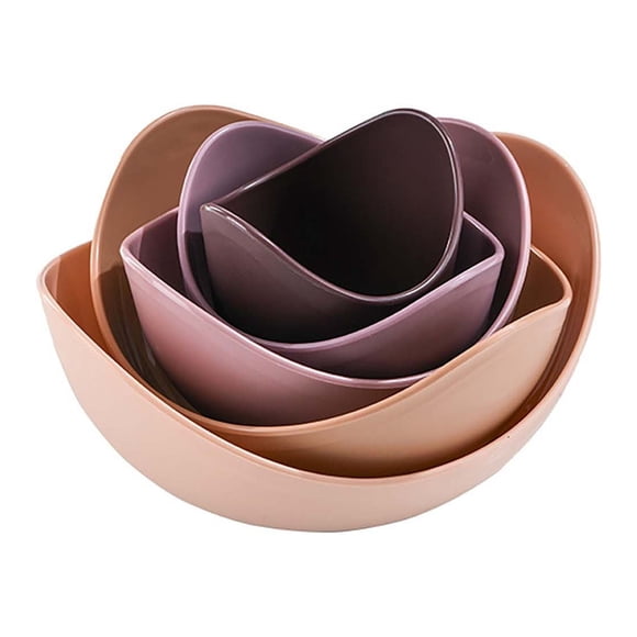 Kitchen Sets for Home,Salad Bowl Set Salad Bowl Set Set of 5 Fruit Salad Cereal Bowls Home Decor Bowls Kitchen Porcelain Bowls Microwave Safe Bowls for Dessert Bowls for Kitchen