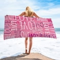 thumbnail image 2 of CEHVOM Microfiber Beach Towel Super Lightweight Colorful Bath Towel Sandproof Beach Blanket Multi-Purpose Towel For Travel Swimming Pool 30x60 Inch Clearance, 2 of 7
