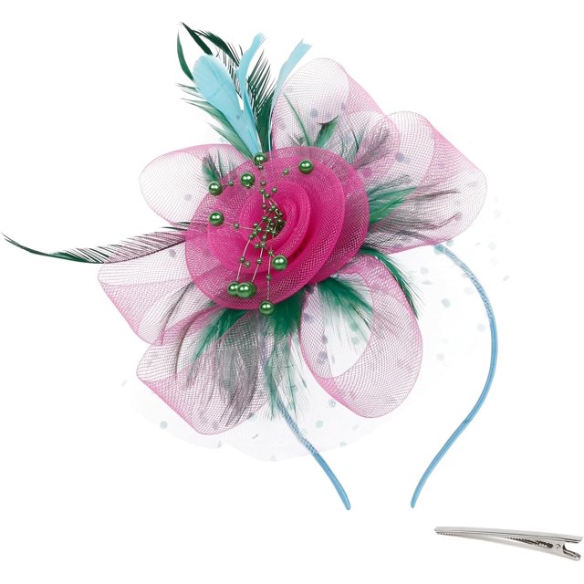 LinYooLi Chapeaux de Fête pour Femmes, Bandeau de Fête, Chapeaux de Derby Kentucky, Accessoire de Tête