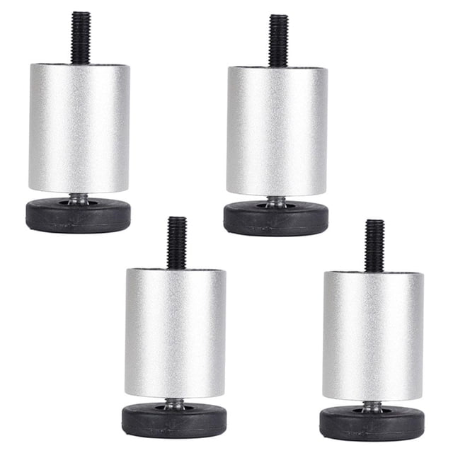 4xFurniture Table Basse Canapé-Lit Divan Commode Réfrigérateur Pieds Pièce de Mobilier 6 cm