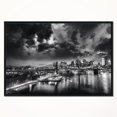 thumbnail image 4 of Design Art Incroyable Nuit À New York  Sur Toile Encadrée, 4 of 5