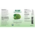 thumbnail image 2 of NOW Foods - 100% Pure & Organic Essential Oil Bergamot - 1 fl. oz., 2 of 2