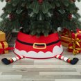 thumbnail image 3 of QualitChoice Tree Skirt Decoration Christmas Sturdy And Stylish Novel And Unique Appearance Hides Tree Trunk red, 3 of 6