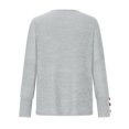 thumbnail image 4 of Hauts et Blouses d'Été pour Femmes 2023 T-shirt Décontracté à Manches Raglan Col Rond Automne Hiver pour Femmes en Liquidation, 4 of 5