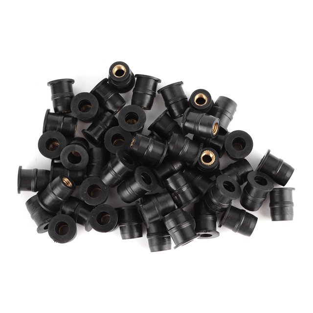 Rubber Nut M5 Rubber Nuts Rubber Windscreen Fixing Brass Rubber Nut Motorcycle Windscreen Fastener M5 Rubber Nuts 5mm Metric Motorcycle Windscreen Fairing Fastener Fixing Tool