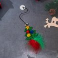 thumbnail image 2 of TIELUTT Christmas Cat Toy Elastic Rope Cat Stick Christmas Snowman Cat Cute Wind Cat Pet Toy Interactive Game Dog Cat with for Indoor Cats Cat Boxes Slow Dog Feeder Bowl Cats Stuff, 2 of 7