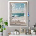 thumbnail image 4 of Ocean View Window Canvas Wall Art 15.75x11.81 Inches, 4 of 8