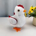 thumbnail image 2 of Electronic Walking & Chirping Chicken Plush Toy, Interactive Pet Companion for Kids, Battery-Powered Stuffed Animal, 2 of 8