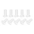 thumbnail image 1 of Unique Bargains M6x16mm Plastic Phillips Machine Screws, PC Flat Head Machine Bolts 10 Pack, 1 of 4