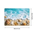 thumbnail image 2 of Coastal Summer Beach Themed Non Floor Rug Mat For Indoor Outdoor Entryway Balcony Bathroom And Front Door Welcome, 2 of 5