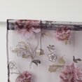 thumbnail image 3 of 100x200cm Elegant Floral Pattern Tulle Voile Door Window Curtain Window curtain Drape Panel Sheer Scarf Valances, 3 of 8