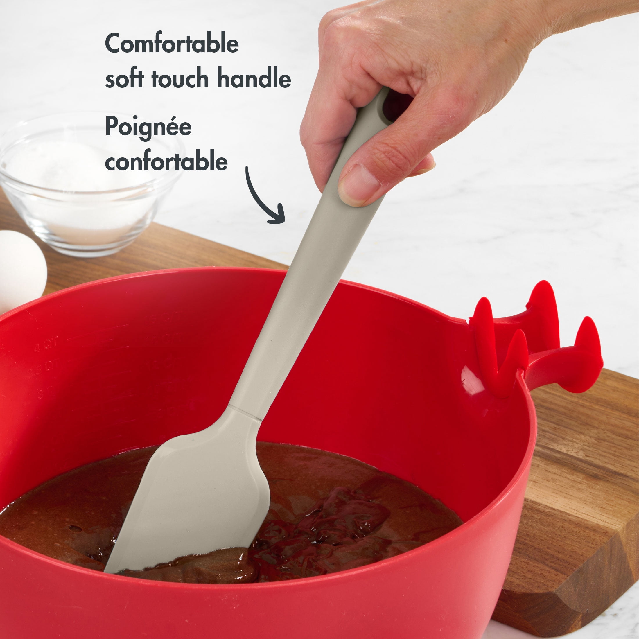 Mainstays Silicone Spatula, Grey