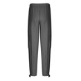thumbnail image 4 of FAIWAD Men's Linen Capri Pants Elastic Waist Lightweight Straight Pants Loose Drawstring Casual Trousers, 4 of 5