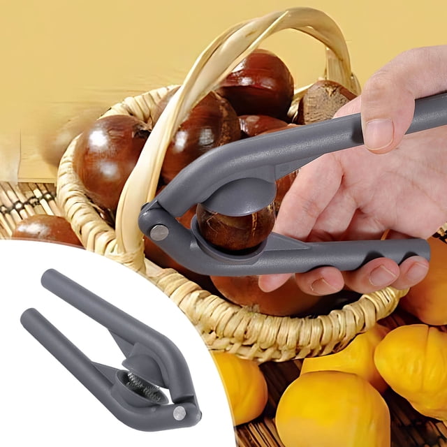 XZNGL Chestnut Clip Sheller Shaped Chestnut Opener Chestnut Tool Multi Functional Nut Walnut Clip Sheller