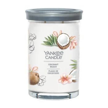 Yankee Candle Scented Candle, Coconut Beach, 20 oz Signature Large Tumbler