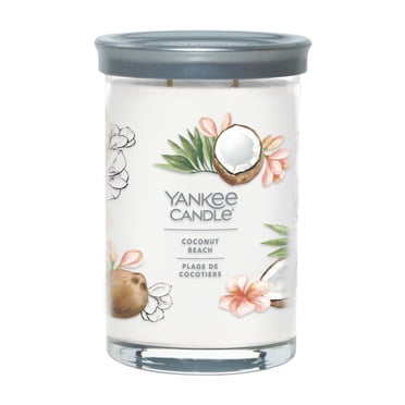 Yankee Candle Scented Candle, Coconut Beach, 20 oz Signature Large Tumbler