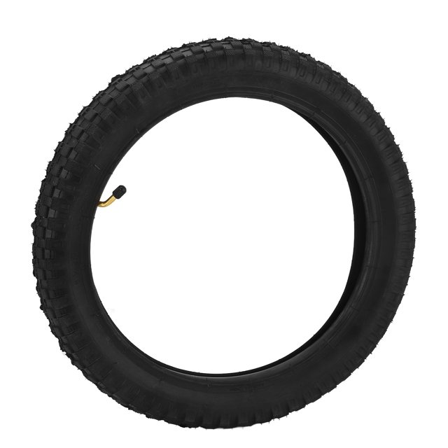 16x2.4 Bike Tire, Easy To Disassemble 16x2.4 Tire Inner Tube Rubber For Kids Bicycle