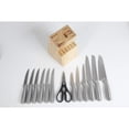 thumbnail image 3 of Oster Eckert 15 Piece Cutlery Set w/Pine Block, 3 of 6