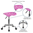 thumbnail image 2 of Vibrant Candy Heart Tractor Seat and Chrome Stool, 2 of 9
