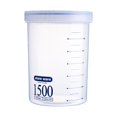 thumbnail image 1 of Oleegame 1 Pce Bocal Rond en Plastique Scellé pour Rangement de Produits Bocal de Rangement Cuisine Boîte de Rangement Multigrains, 1 of 6