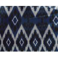 thumbnail image 4 of oneOone Tissu Viscose Georgette Imprimé Géométrique Ikat par la Cour 42 Pouces de Large, 4 of 4